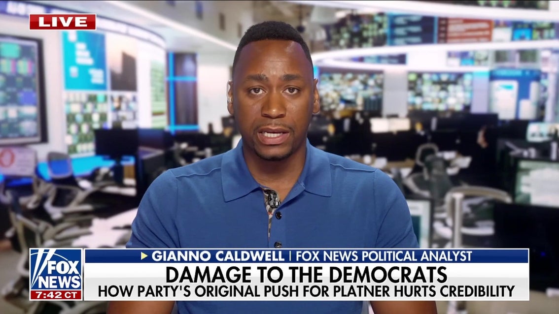 Gianno Caldwell criticizes Democrats' credibility
