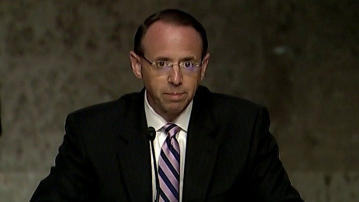 Rod Rosenstein brings FBI management over FISA process into question