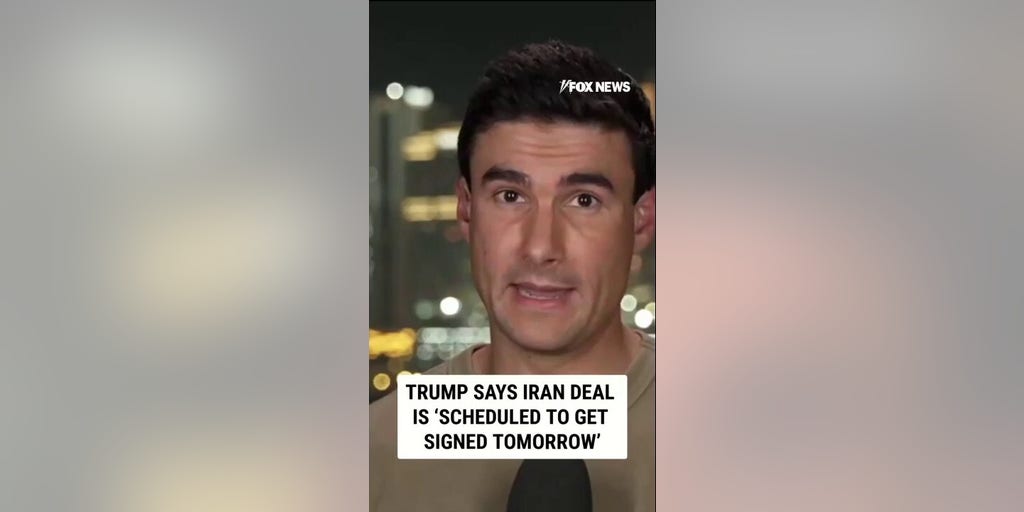 Trump says Iran deal is scheduled to get signed