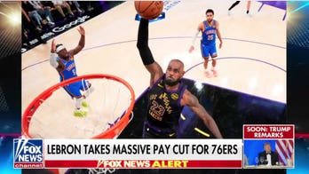LeBron James stuns NBA with 76ers move, sizable pay cut