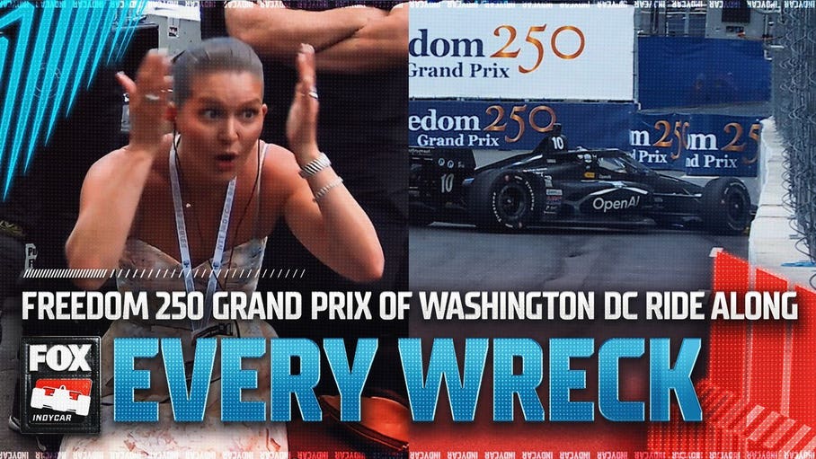 Freedom 250 Grand Prix: EVERY WRECK from the Race 💥 INDYCAR on FOX