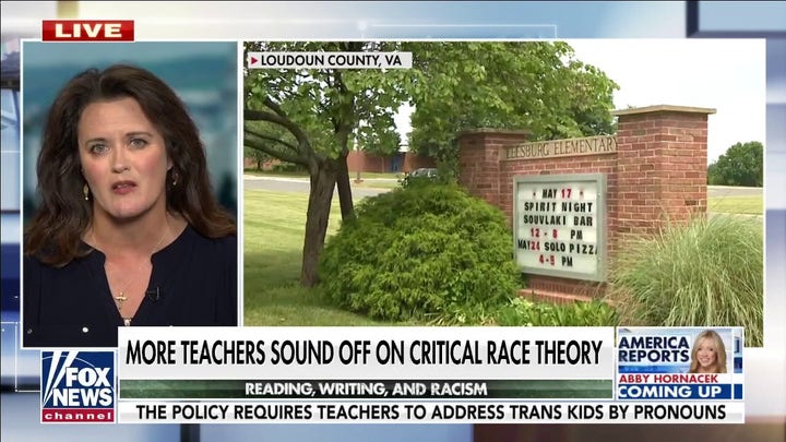 Loudoun County teacher sounds off on ‘damaging’ impact of critical race theory on students