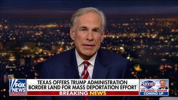 Texas Gov. Greg Abbott vows not to ease up on border security with Trump in charge