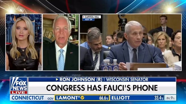 Sen Ron Johnson: Dr Anthony Fauci is culpable on two fronts