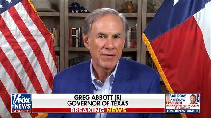 Gov Greg Abbott stresses the importance of Republicans voting ahead of Election Day