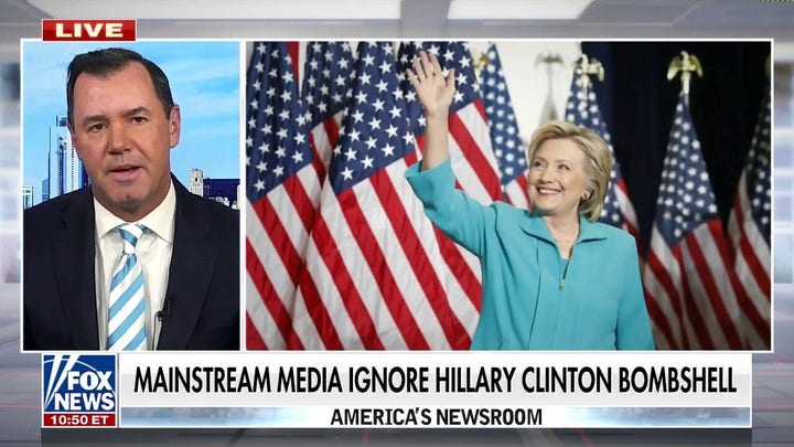 Joe Concha: Media ignoring Hillary Clinton bombshell in Sussmann trial