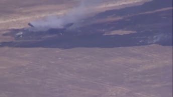 Video shows brush fire after F-35 crash at MCAS Miramar