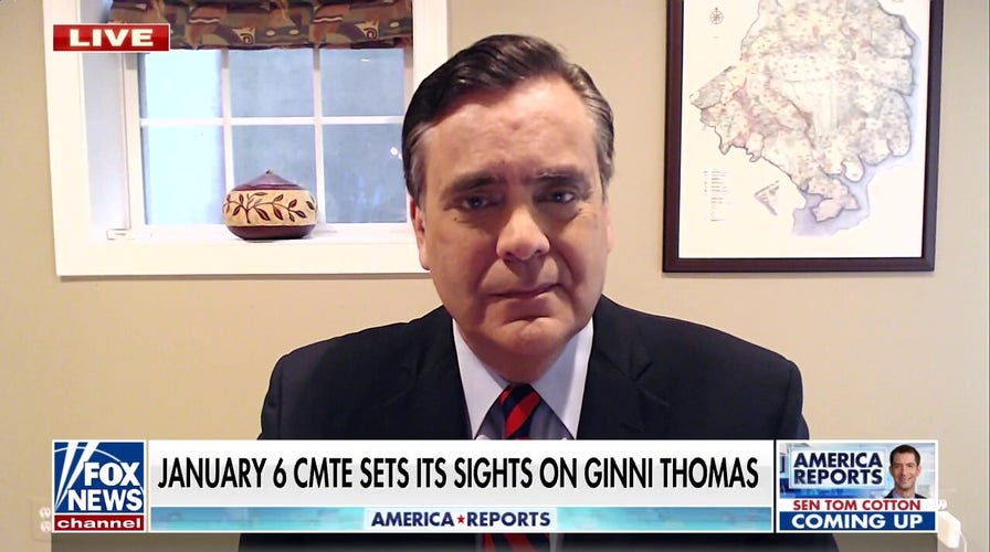 Turley: Jan 6 committee looking to wife of Justice Thomas is an ‘incredible overreach’