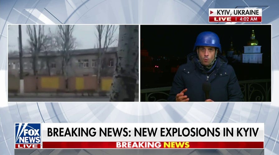 Russian forces reportedly attacking city of Kyiv