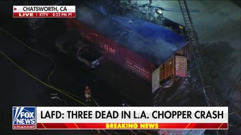 3 dead after helicopter crash in Los Angeles