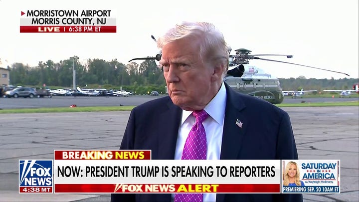 Trump answers question about strikes against Venezuela