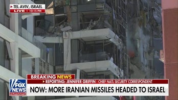 Iran continues barrage of missile strikes towards Israel