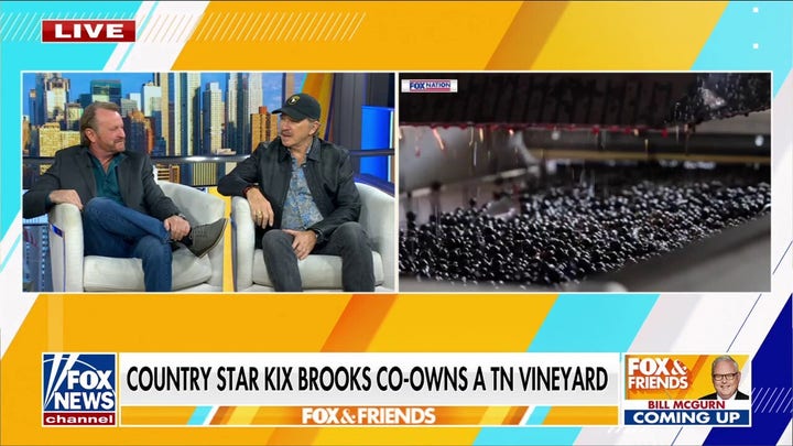 «Wine Nation» se estrena en Fox Nation la estrella del country Kix Brooks.