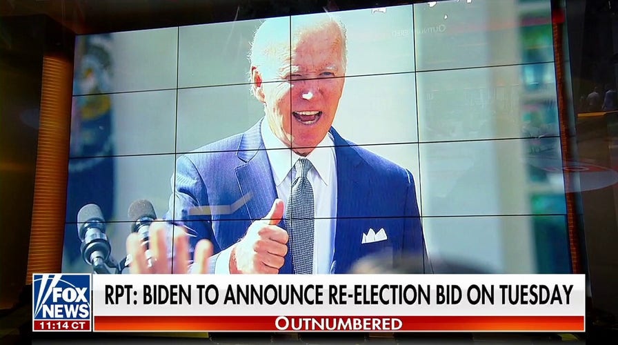 Biden reportedly set to announce re-election campaign next week?