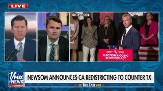 Gavin Newsom wants to be 'king of the ashes': Charlie Kirk