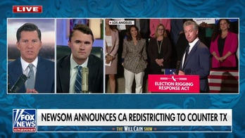 Gavin Newsom wants to be 'king of the ashes': Charlie Kirk