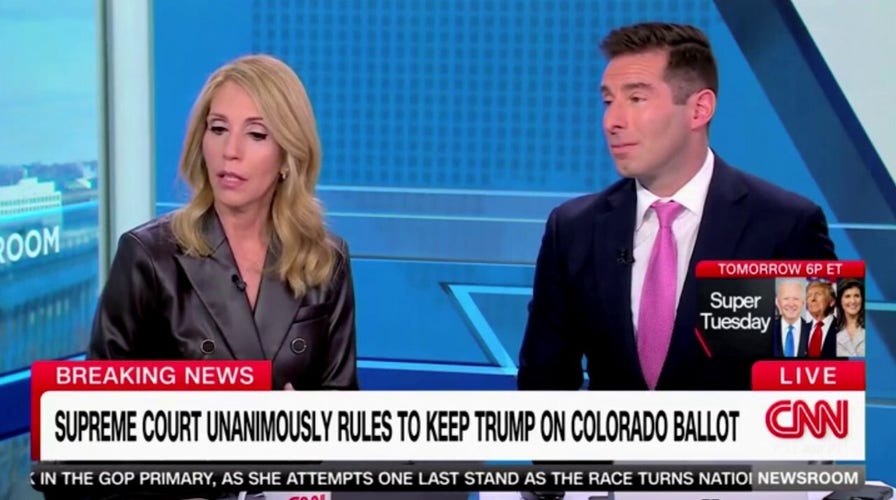 Dana Bash laments 'unfortunately for America,' Supreme Court are correct to keep Trump on ballot