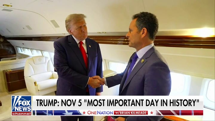 Trump to Kilmeade: Nov 5 will be 'most important day' in US history