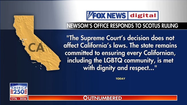 Newsom's office responds to SCOTUS ruling on girls' sports and transgender athletes
