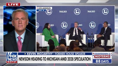 Kevin McCarthy blasts Gavin Newsom as a 'chameleon of politics' ahead of Michigan visit