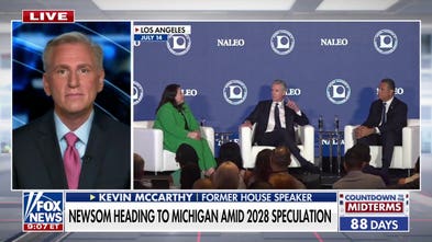 Kevin McCarthy blasts Gavin Newsom as a 'chameleon of politics' ahead of Michigan visit