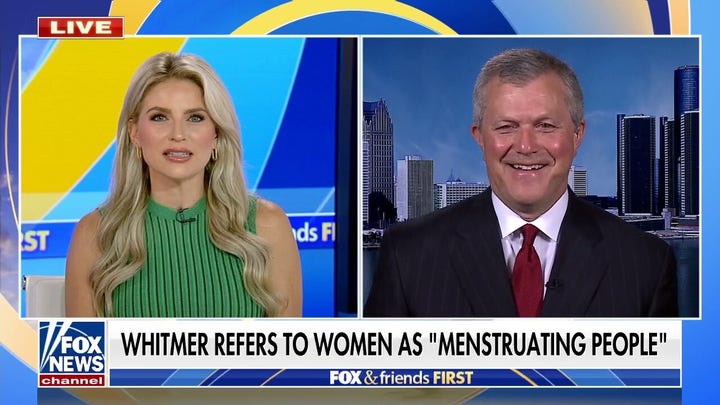 Michigan's Gretchen Whitmer refers to women as 'menstruating people'