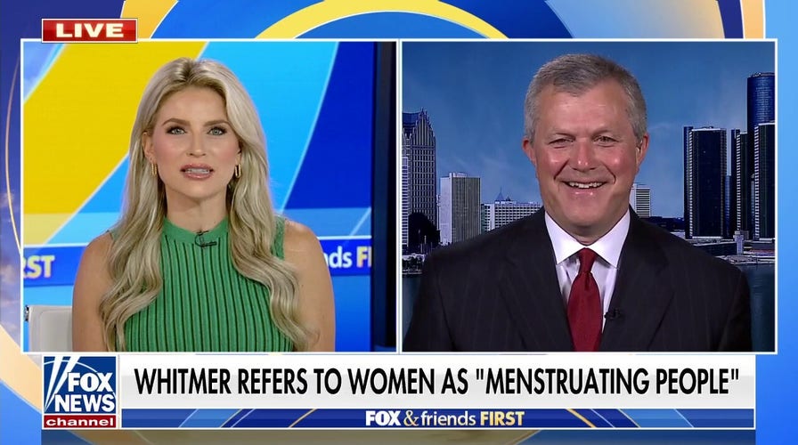 Michigan's Gretchen Whitmer refers to women as 'menstruating people'