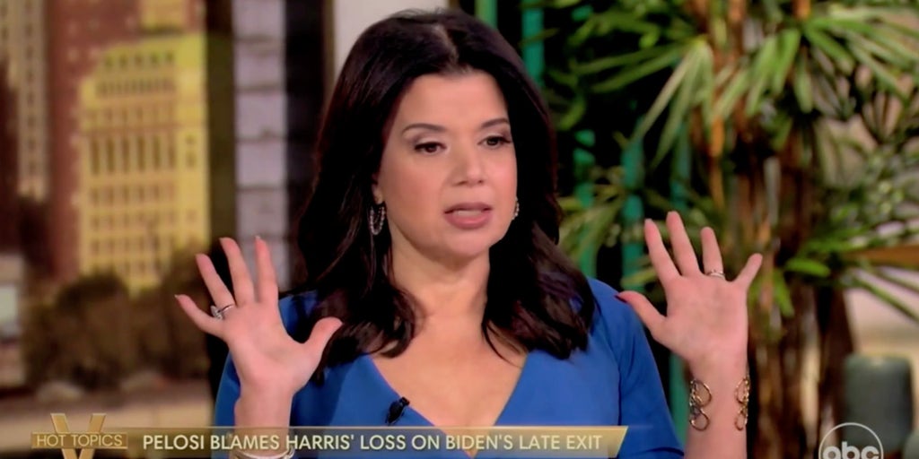 'The View' host rips 'nasty' Nancy Pelosi for assigning blame to Biden for Harris loss