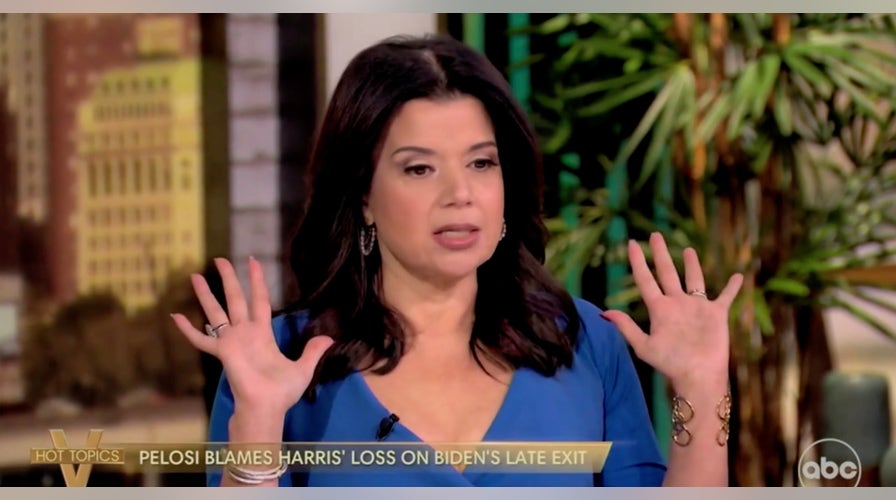 The View host rips nasty Nancy Pelosi for assigning blame to Biden for Harris loss
