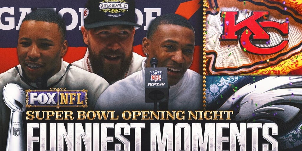 Funniest Moments of Super Bowl LIX Opening Night | NFL on FOX