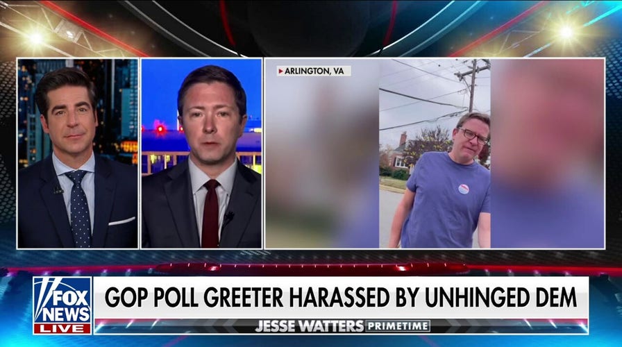 Va. poll greeter allegedly harassed by Democrat speaks out: 'He flew off the handle'