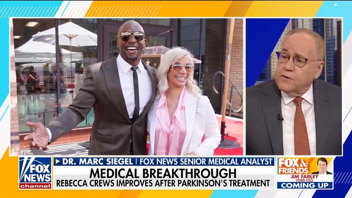 Rebecca Crews shares Parkinson's treatment breakthrough