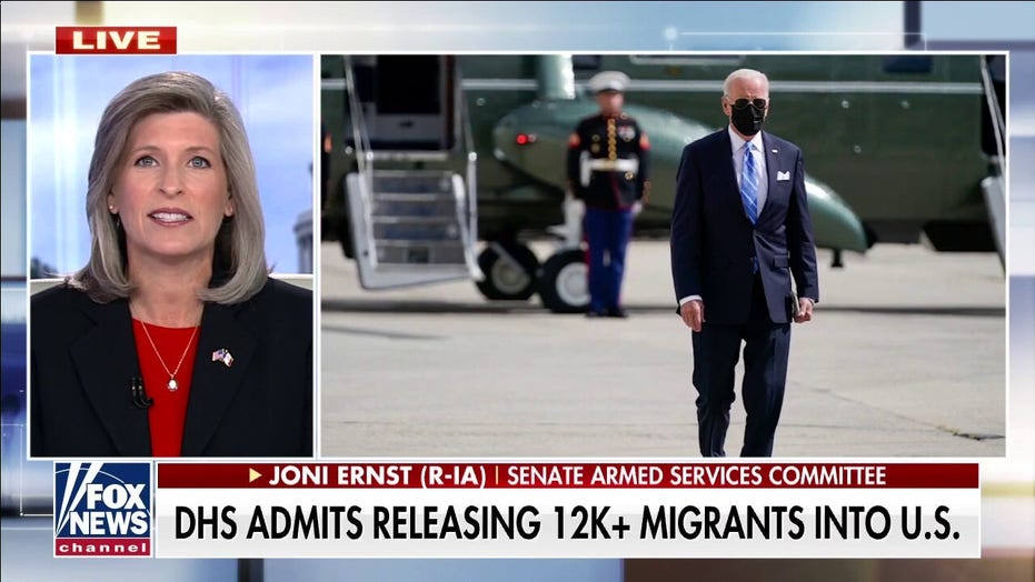 Sen. Joni Ernst: Biden needs to go to southern border and witness humanitarian crisis firsthand