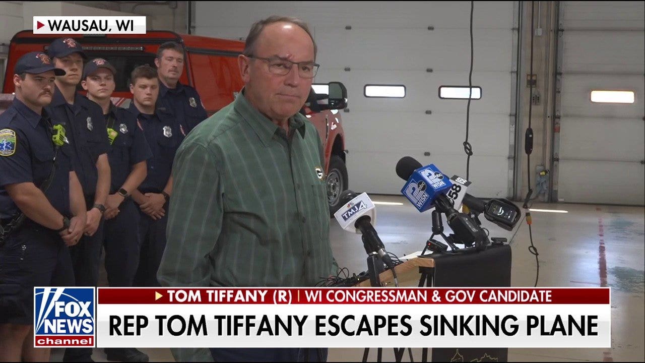 Rep. Tom Tiffany escaped sinking plane in Wisconsin, suffered minor injury
