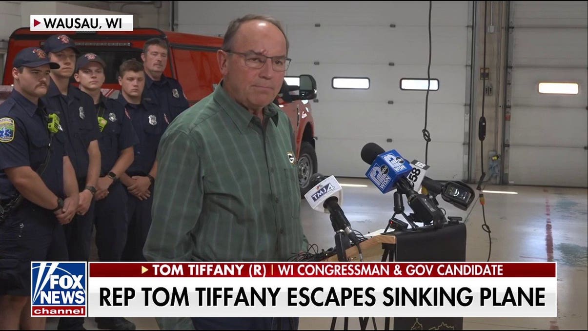 Rep. Tom Tiffany escaped sinking plane in Wisconsin, suffered minor injury
