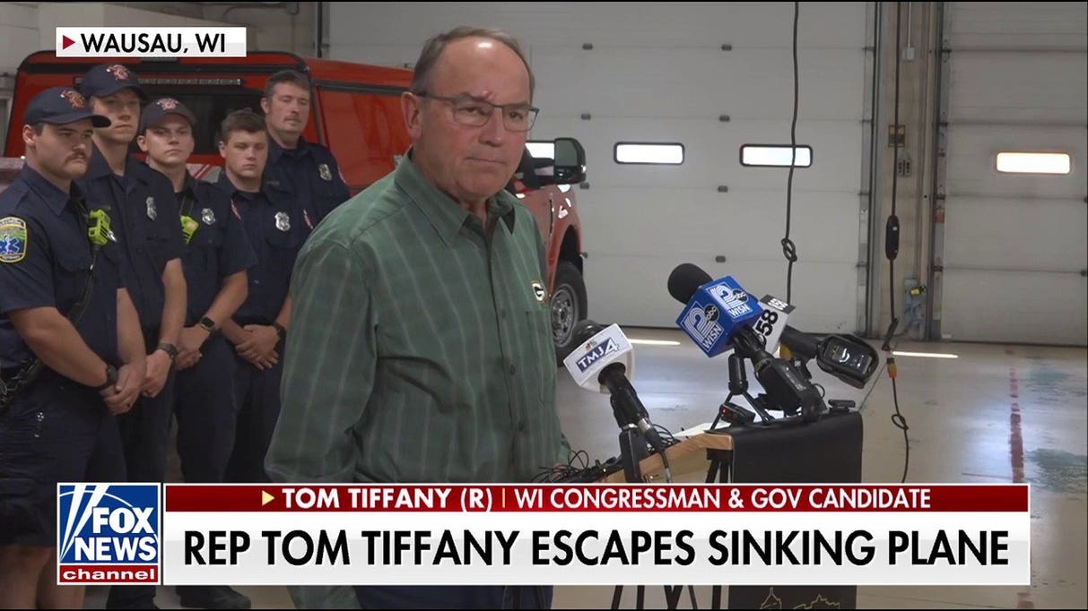 Rep. Tom Tiffany escaped sinking plane in Wisconsin, suffered minor injury