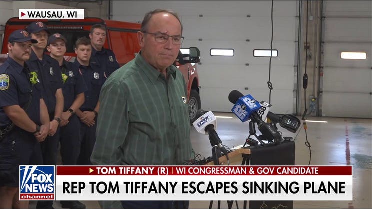 Rep. Tom Tiffany escaped sinking plane in Wisconsin, suffered minor injury