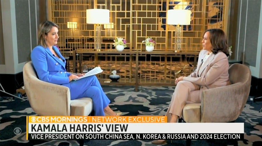 CBS News admits to editing exchange from Kamala Harris interview
