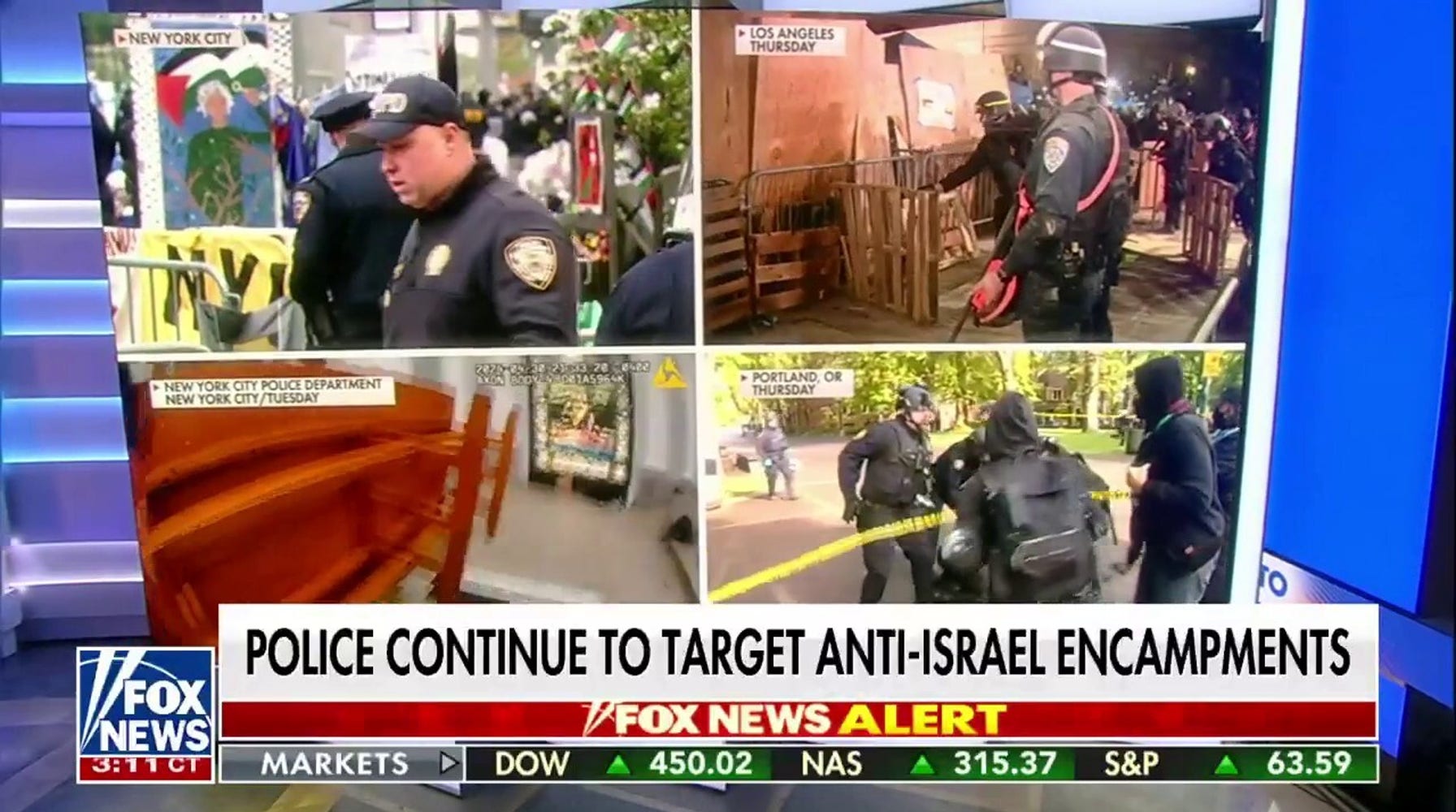 Anti-Israel Protests on College Campuses Surge, Resulting in Over 2,200 Arrests