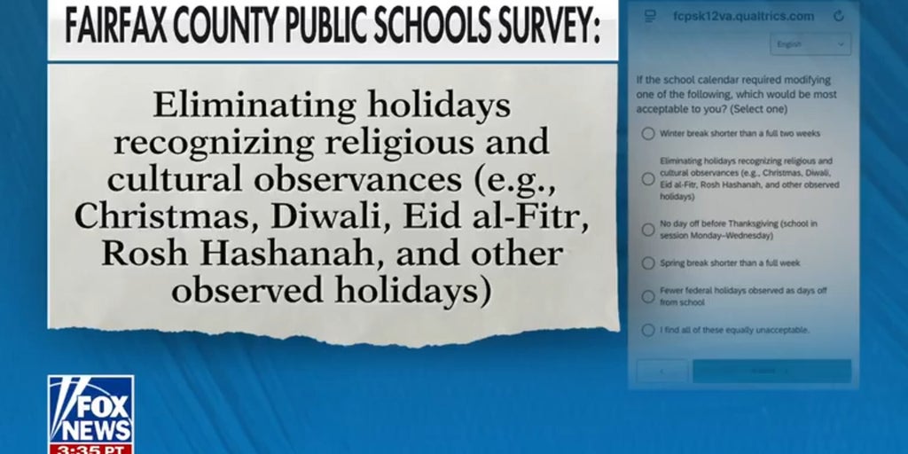 Virginia school district weighs religious holiday cuts, sparking outrage