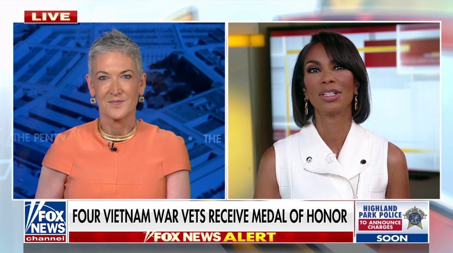 President Biden awards Medal of Honor to four Vietnam War veterans