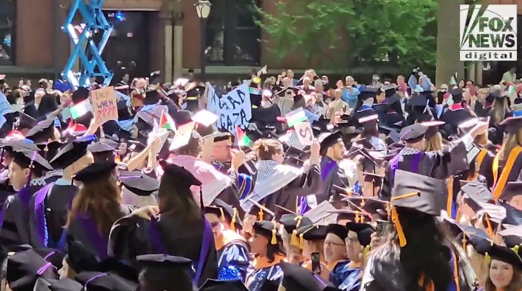 Yale Graduates Join Anti-Israel Protest with Mass Commencement Walkout