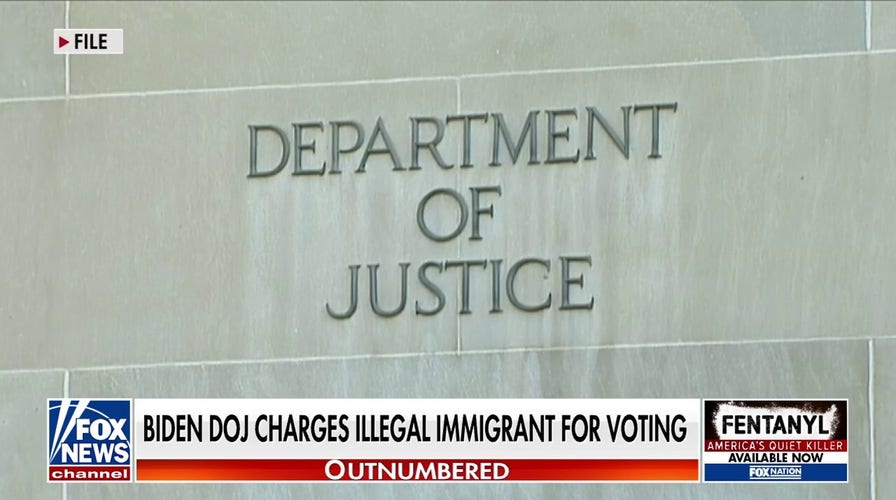 Biden DOJ charges illegal immigrant with voting in multiple elections