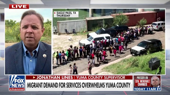 Yuma County overwhelmed by border crossings