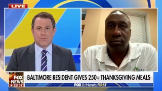 Baltimore resident Vennieth McCormick offers Thanksgiving meals to community  'We can't let the hope die'  - Fox News