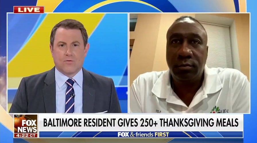 Baltimore resident Vennieth McCormick offers Thanksgiving meals to community 'We can't let the hope die' 