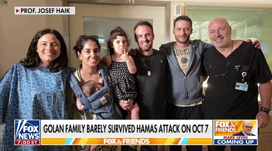 Doctor recalls family's miraculous recovery after being burned alive by Hamas