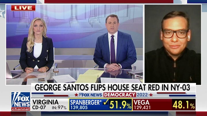 Republican George Santos flips New York House seat red 