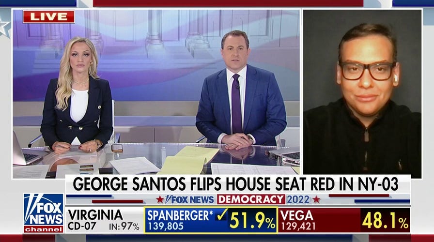 Republican George Santos flips New York House seat red 