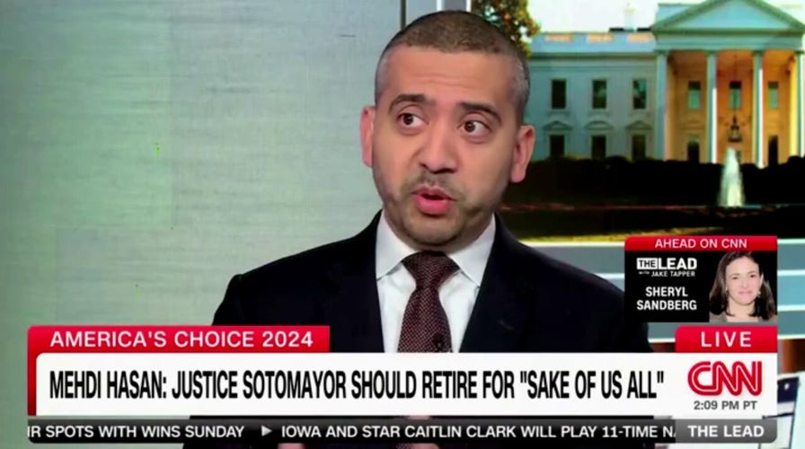 Former MSNBC host calls for Justice Sotomayor to step down: 'Why risk it?'